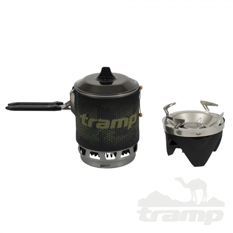 Газовое оборудование Система для приготовления пищи Tramp 800 мл (камуфляж)