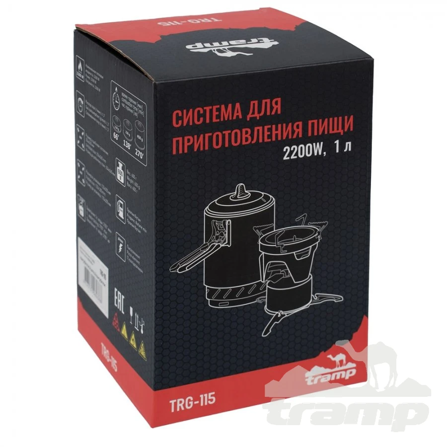 Газовое оборудование Система для приготовления пищи Tramp 1 л. (камуфляж)