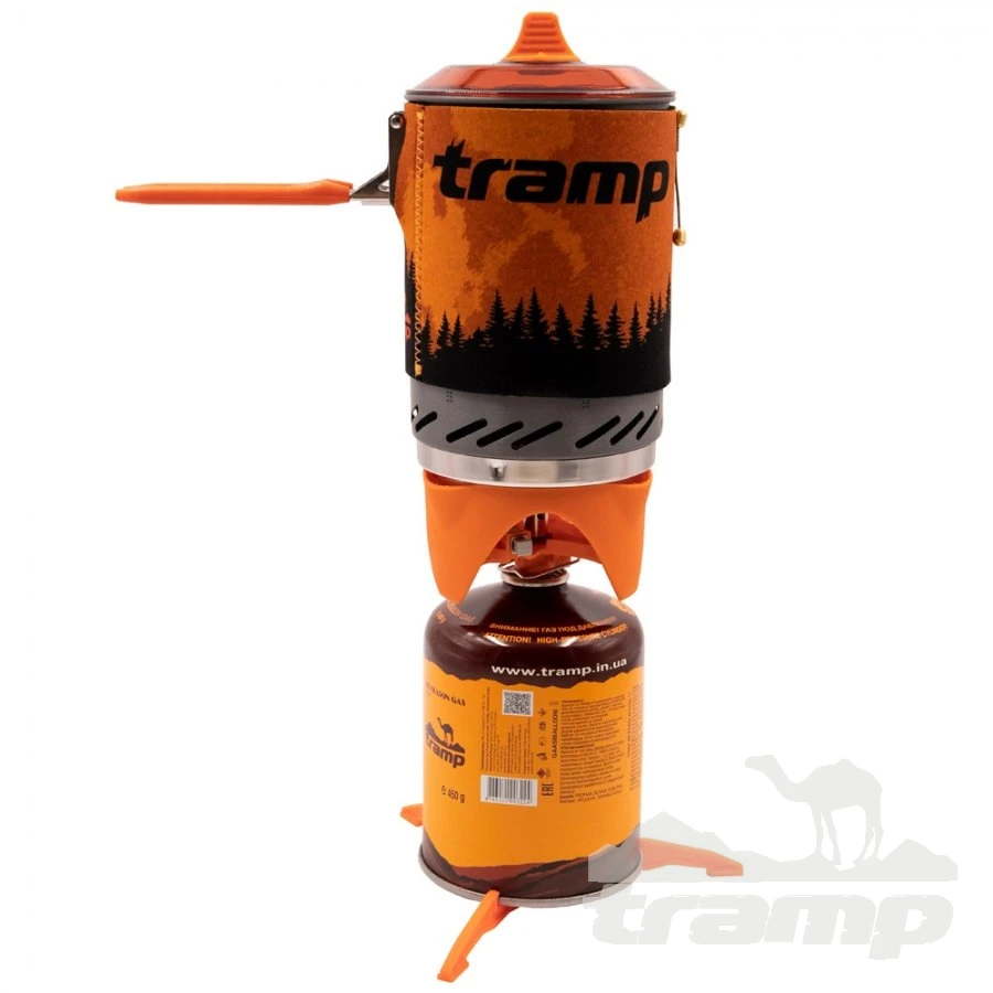 Газовое оборудование Система для приготовления пищи Tramp 1л. (оранжевый)