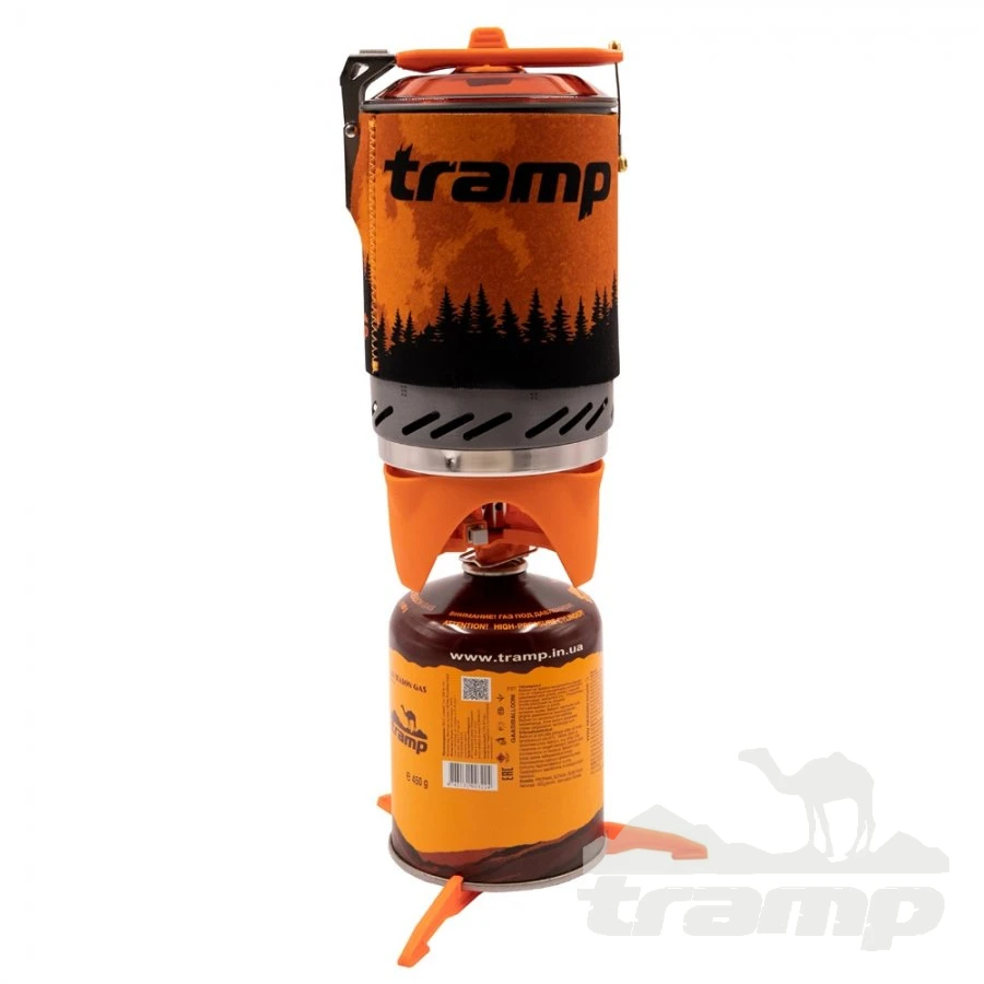 Газовое оборудование Система для приготовления пищи Tramp 1л. (оранжевый)