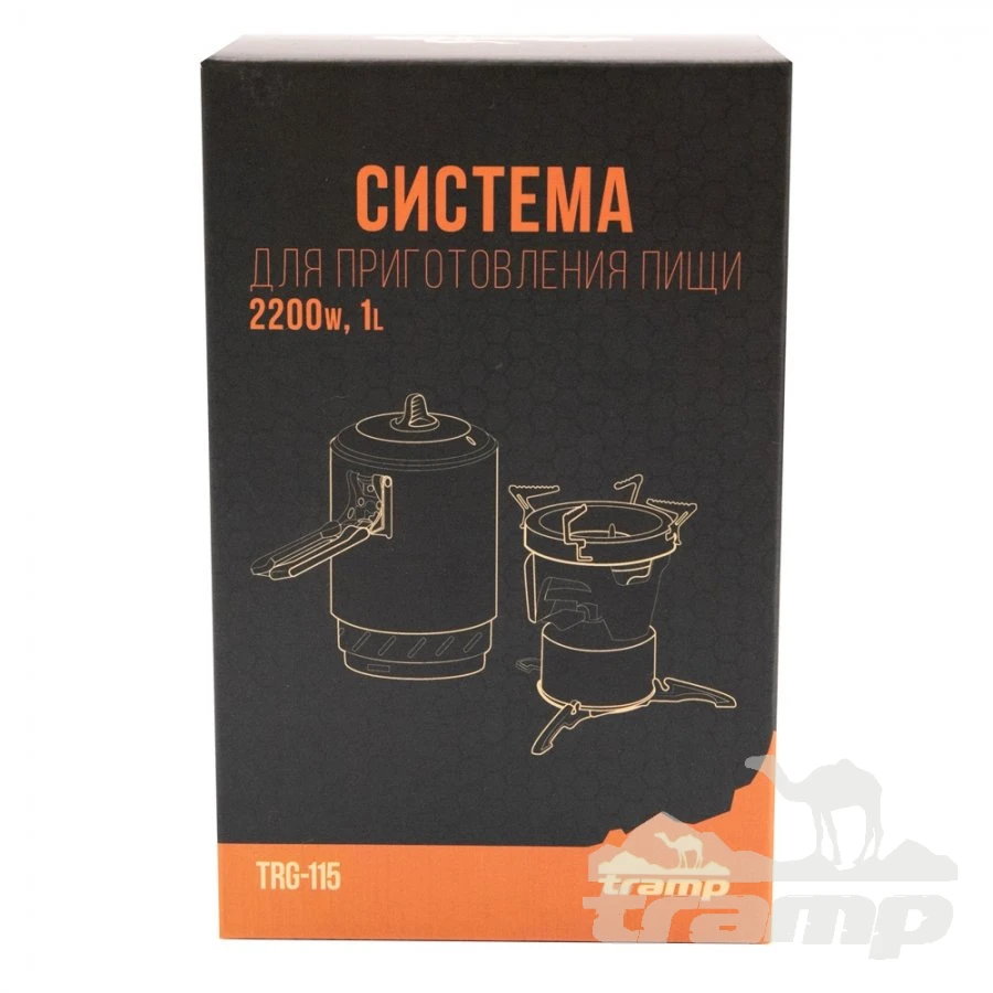 Газовое оборудование Система для приготовления пищи Tramp 1л. (оливковый)