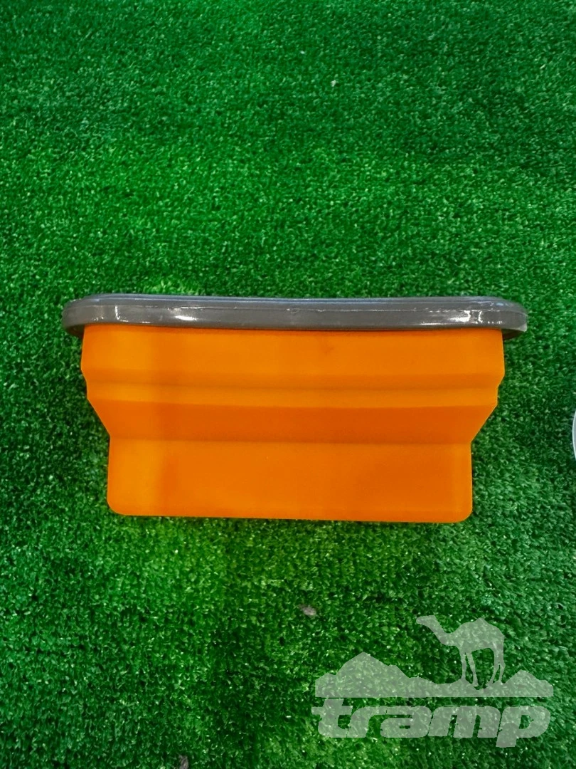 Походная посуда Контейнер силиконовый Tramp с ловилкой 1000 мл TRC-145-terracotta