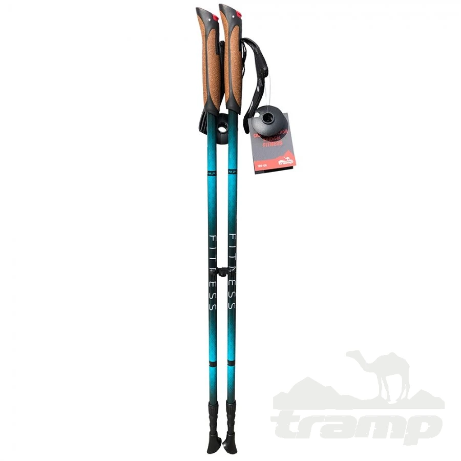 Треккинговые палки Палки для скандинавской ходьбы Fitness - Tramp TRR-011-blue