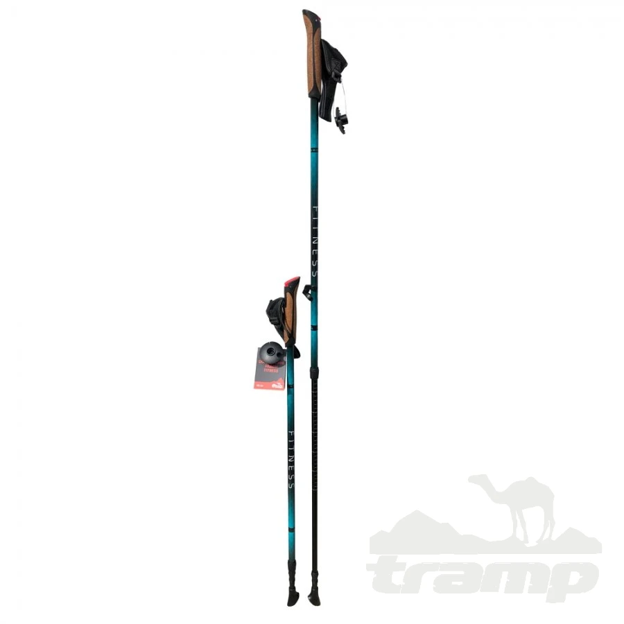 Треккинговые палки Палки для скандинавской ходьбы Fitness - Tramp TRR-011-blue