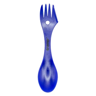 Ложка-вилка (ловилка) пластмассовая Tramp синяя