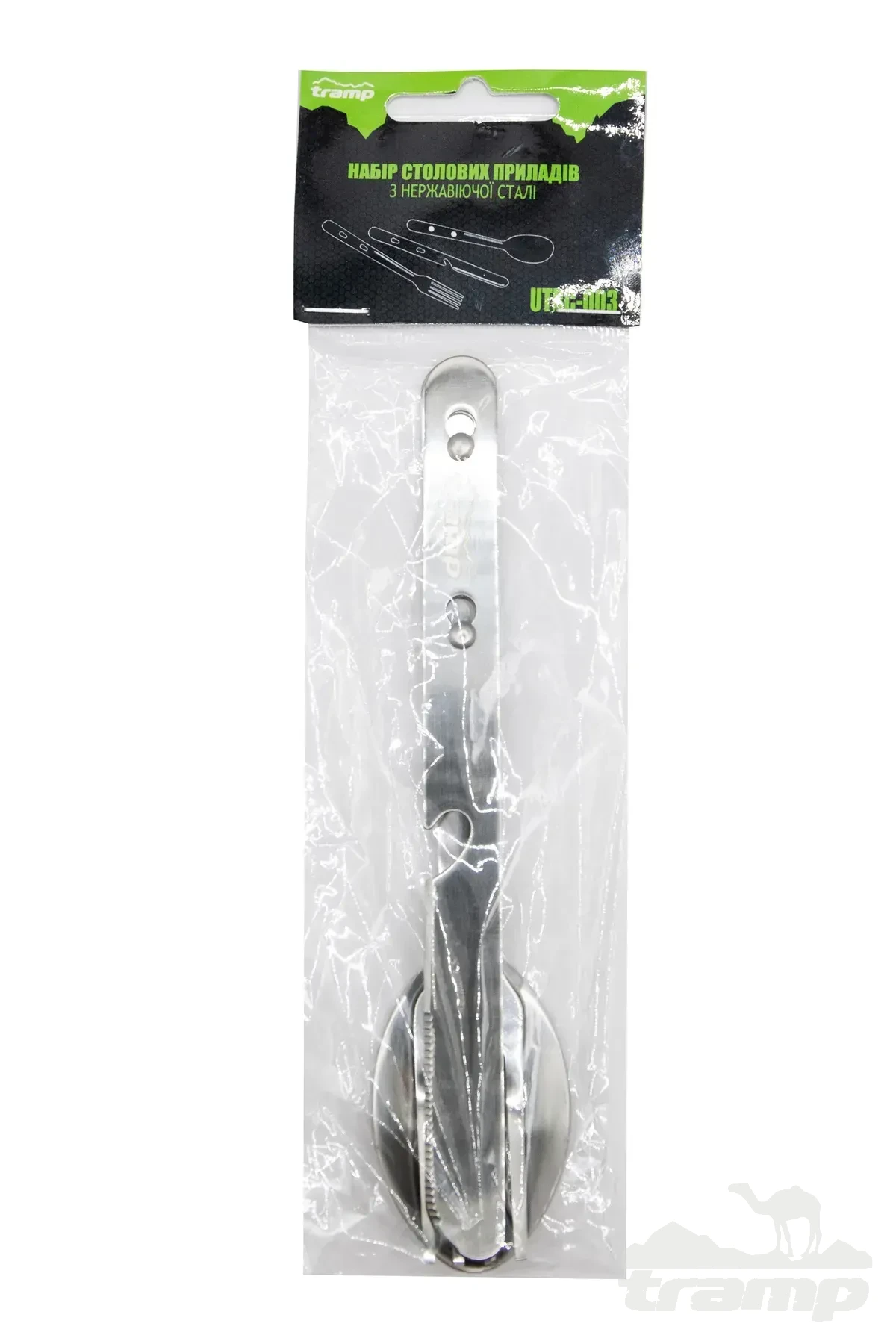 Походная посуда Набор ложка+вилка+нож Tramp