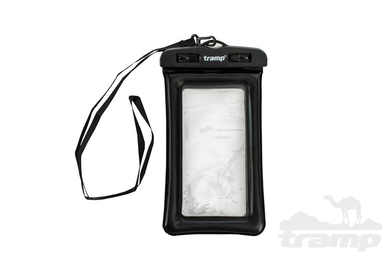 Гермоупаковка Гермочехол для мобильного телефона плавающий 10.7х18 см Чёрный TRA-277