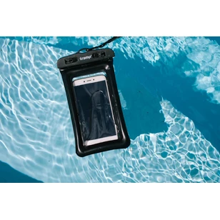 Гермочехол для мобильного телефона плавающий 10.7х18 см Чёрный TRA-277