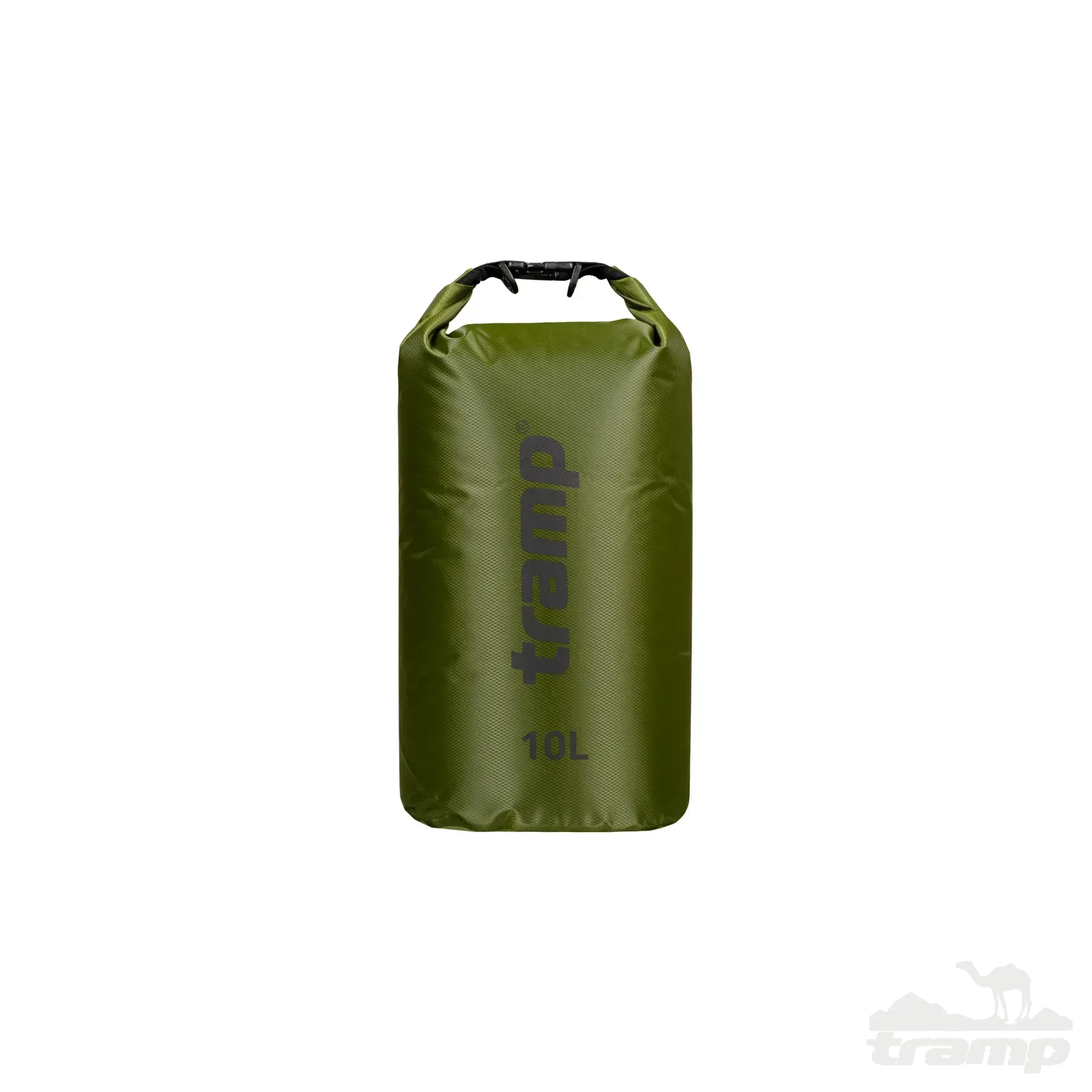 Гермоупаковка Tramp гермомешок ПВХ Diamond RipStop 10 л TRA-111-olive