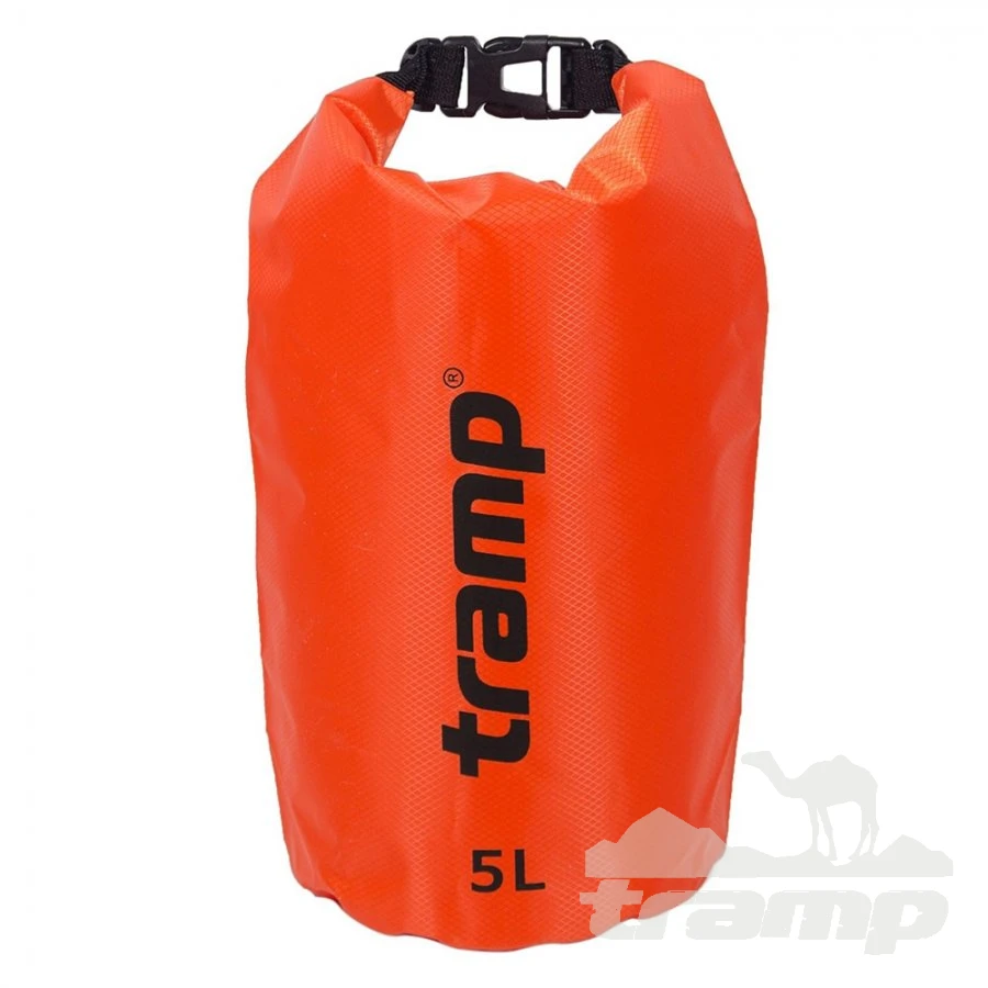 Гермоупаковка Tramp гермомешок ПВХ Diamond RipStop 5 л TRA-110-orange
