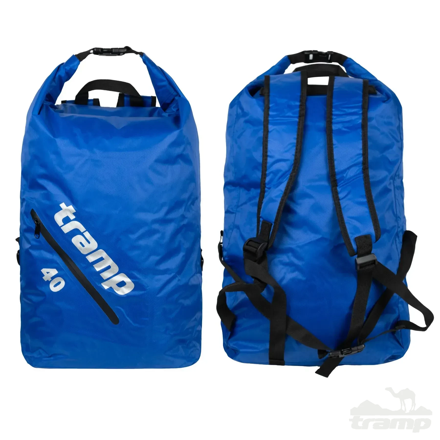 Гермоупаковка Герморюкзак Tramp Diamond Rip-Stop 40 л TRA-257-blue
