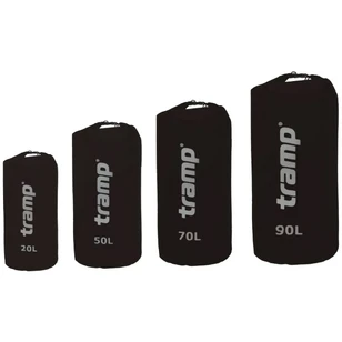 Tramp гермомешок нейлон 90 л TRA-105-black