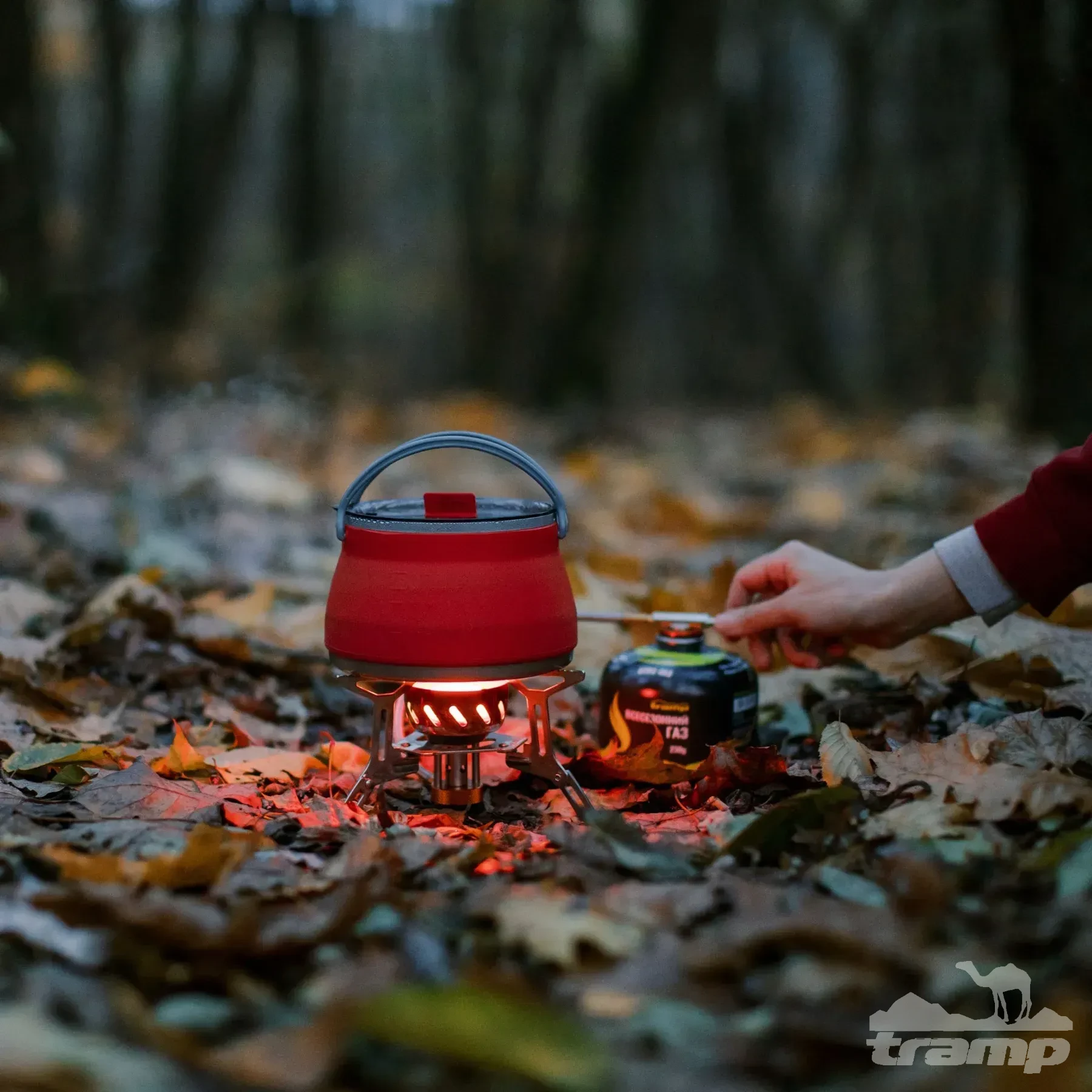 Газовое оборудование Горелка Tramp со шлангом и ветрозащитой TRG-047