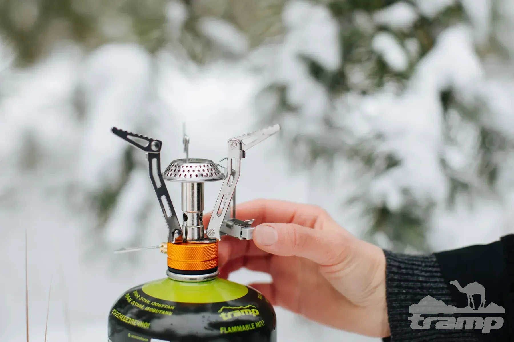 Газовое оборудование Горелка туристическая складная - Tramp TRG-044