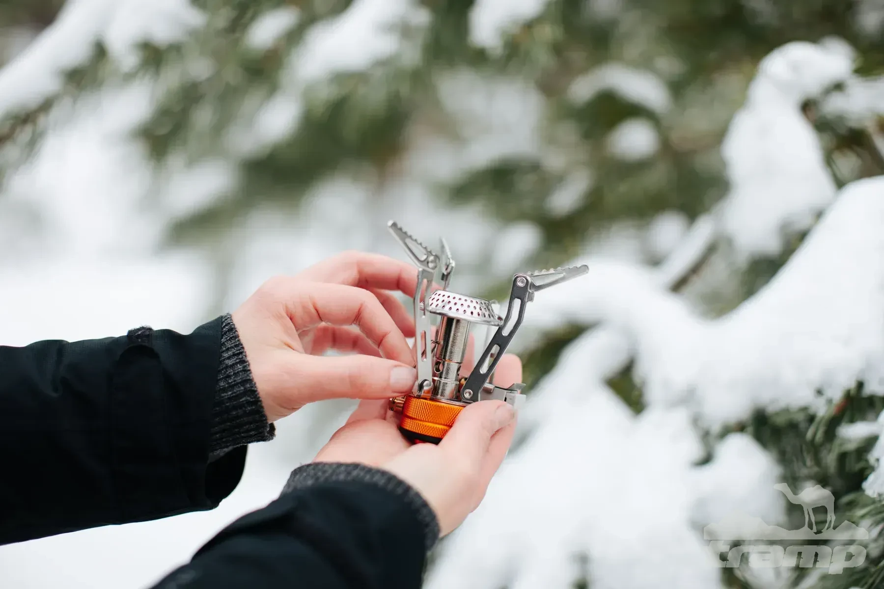 Газовое оборудование Горелка туристическая складная - Tramp TRG-044