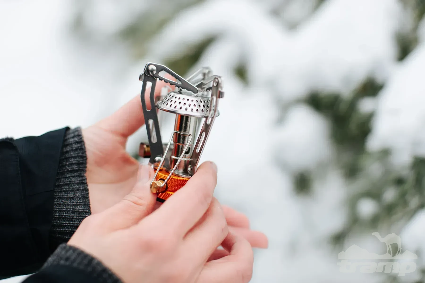 Газовое оборудование Горелка туристическая складная - Tramp TRG-044