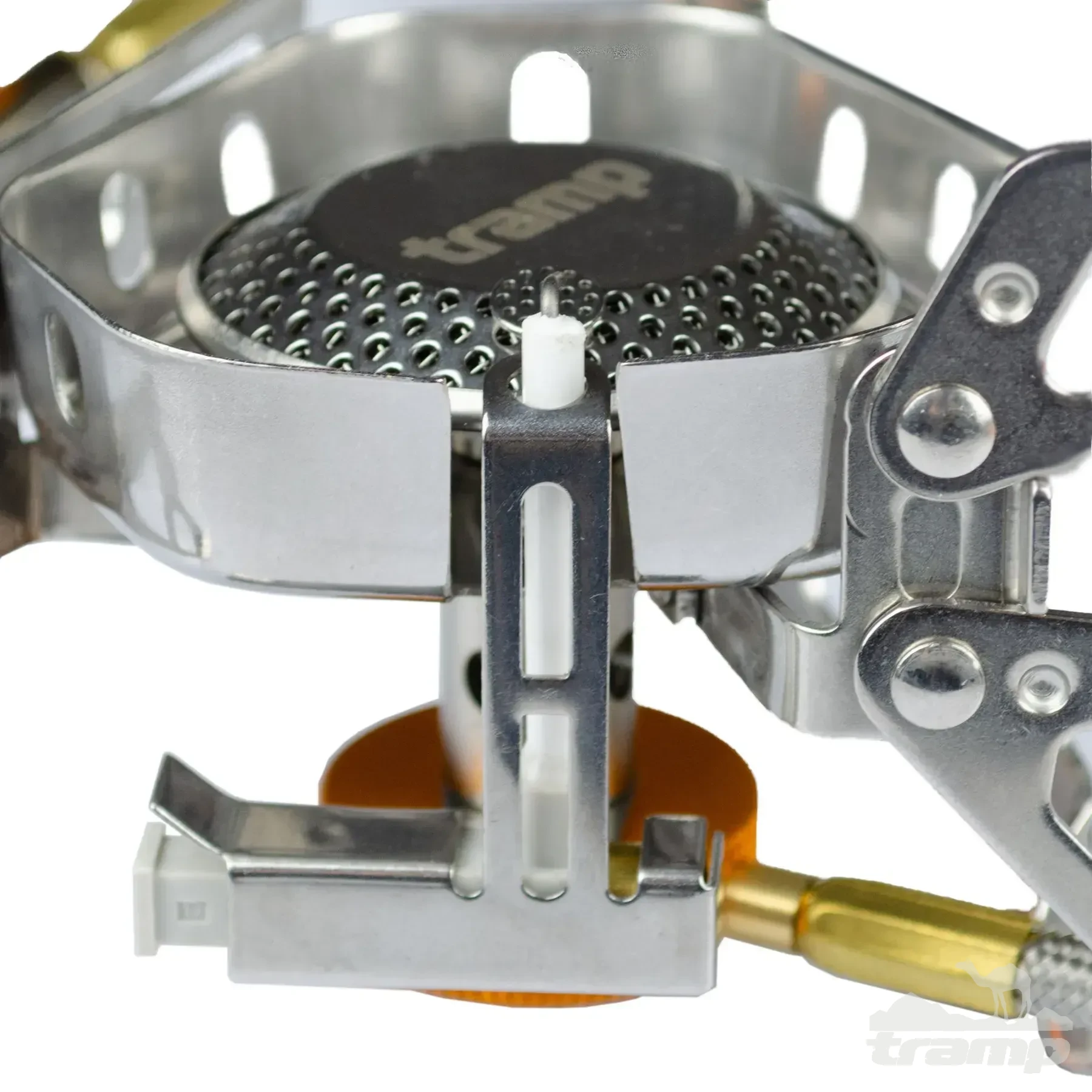 Газовое оборудование Горелка газовая со шлангом, пьезоподжигом и ветрозащитой Tramp TRG-046