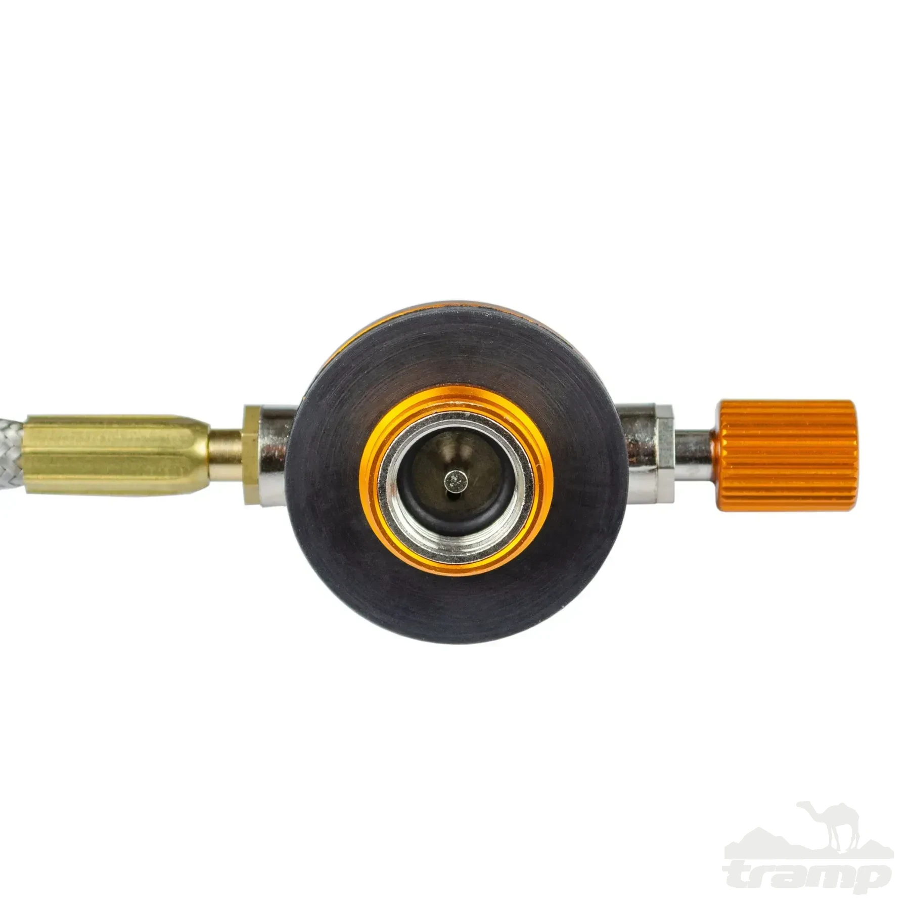 Газовое оборудование Горелка газовая со шлангом, пьезоподжигом и ветрозащитой Tramp TRG-046