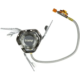 Горелка газовая со шлангом, пьезоподжигом и ветрозащитой Tramp TRG-046