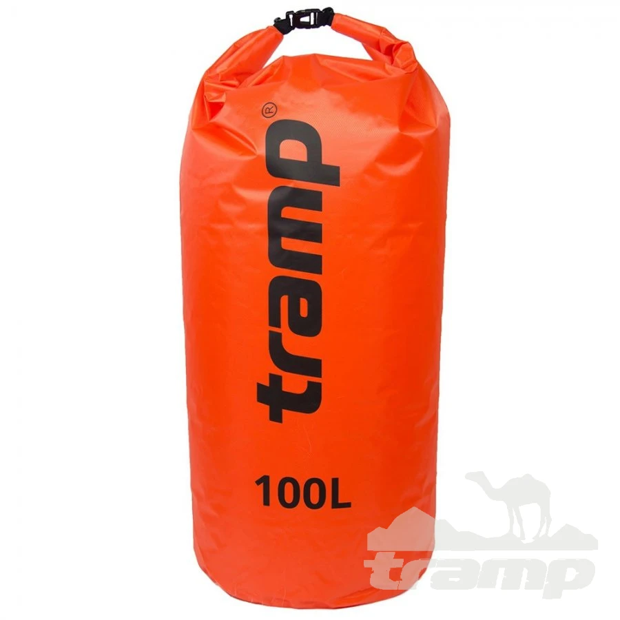 Гермоупаковка Гермомешок Tramp ПВХ Diamond Rip-Stop 100 л TRA-210-orange