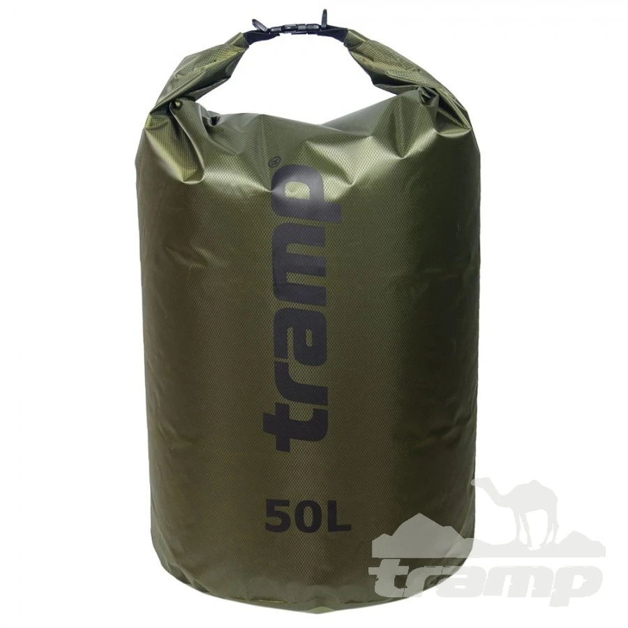 Гермоупаковка Гермомешок Tramp ПВХ Diamond Rip-Stop 50 л TRA-208-olive