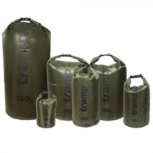 Гермомешок Tramp ПВХ Diamond Rip-Stop 50 л TRA-208-olive