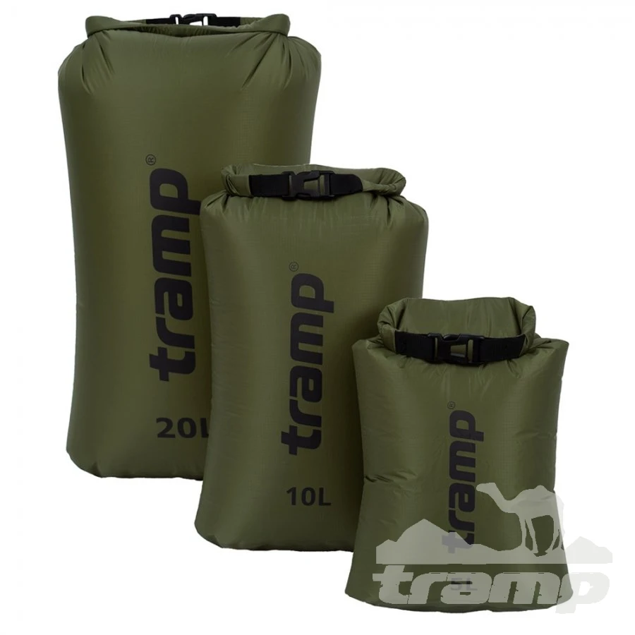 Гермоупаковка Гермомешок Tramp Nylon Ultralight 5л TRA-308-olive