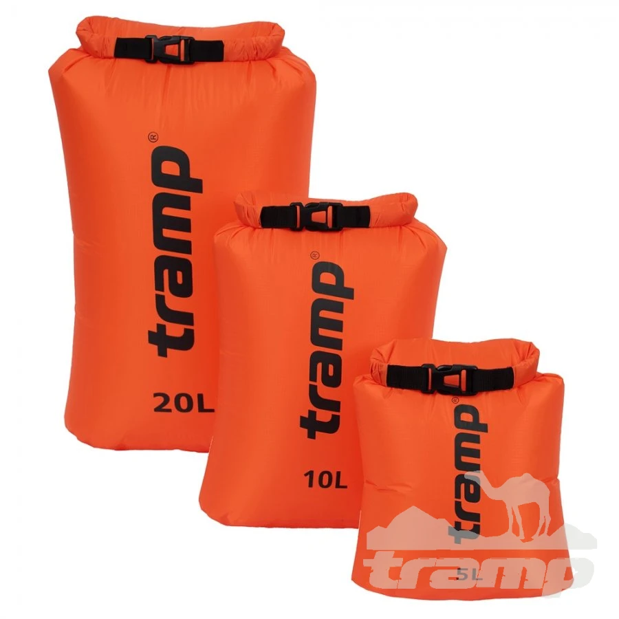 Гермоупаковка Гермомешок Tramp Nylon Ultralight 10л TRA-309-orange