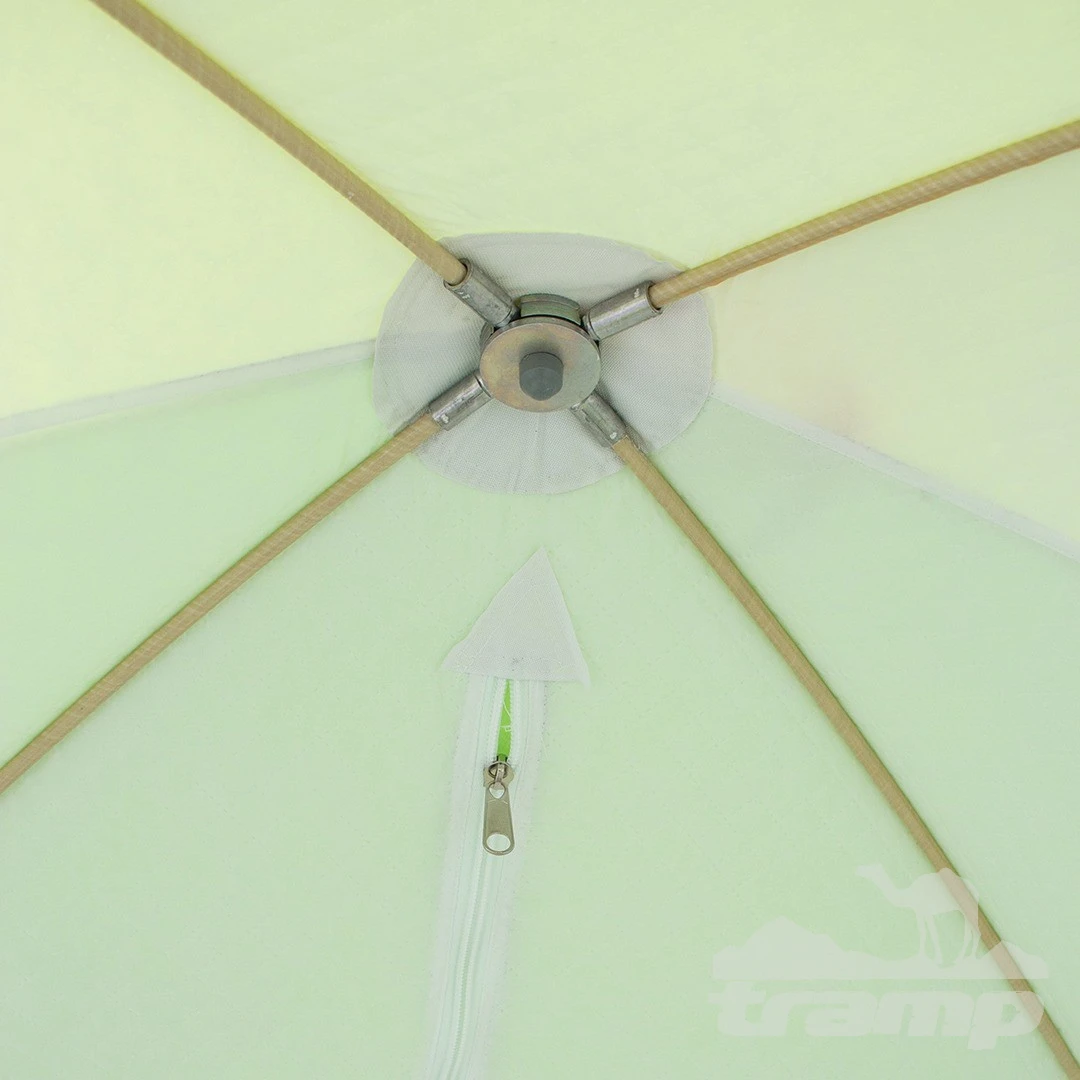 Палатки Зимняя палатка Медведь Куб 3 Люкс (2.1*2.1/1.9m) утеплённая (3-сл) + Пол (ткань Оксфорд 300D) + накидка