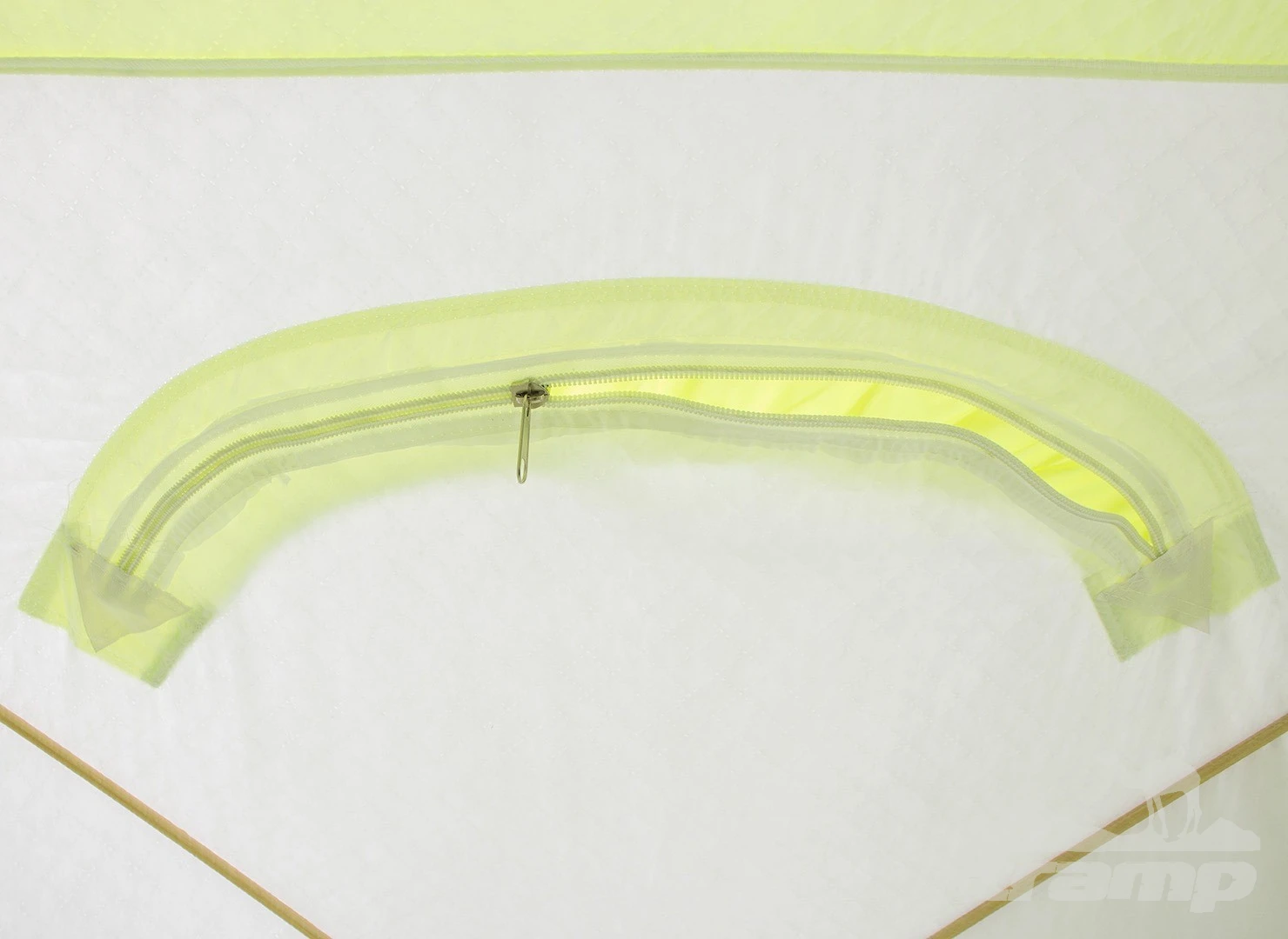 Палатки Зимняя палатка Медведь Куб 3 Люкс (2.1*2.1/1.9m) утеплённая (3-сл) + Пол (ткань Оксфорд 300D) + накидка