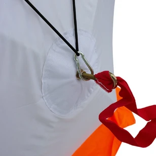 Зимняя палатка Медведь Куб 3 Люкс (2.1*2.1/1.9m) утеплённая (3-сл) + Пол (ткань Оксфорд 600D) + накидка