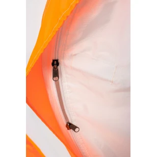 Зимняя палатка Медведь Куб 2 Люкс (1.8*1.8/1.8m) утеплённая (3-сл) + Пол (ткань Оксфорд 300D) + накидка