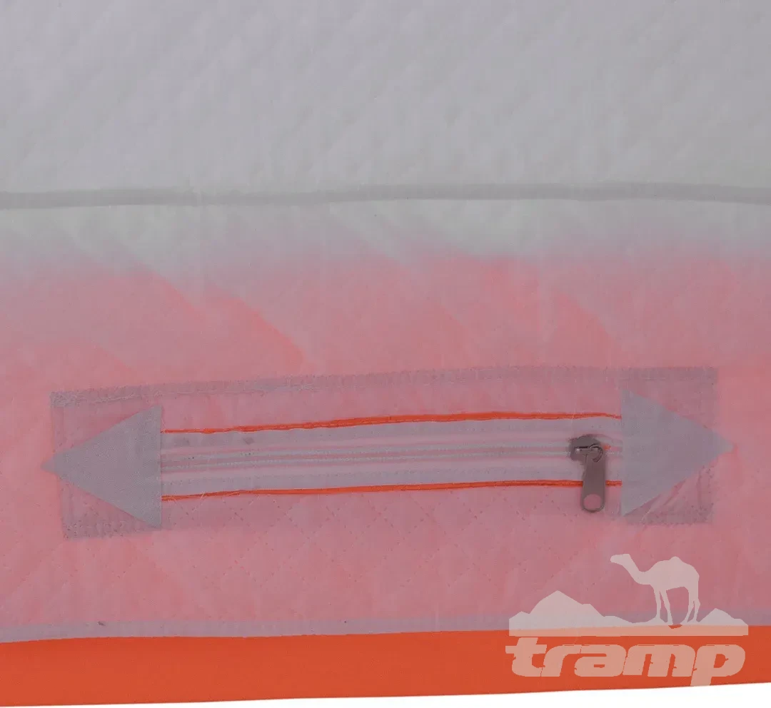 Палатки Зимняя палатка Медведь Куб 2 Люкс (1.8*1.8/1.8m) утеплённая (3-сл) + Пол (ткань Оксфорд 600D) + накидка