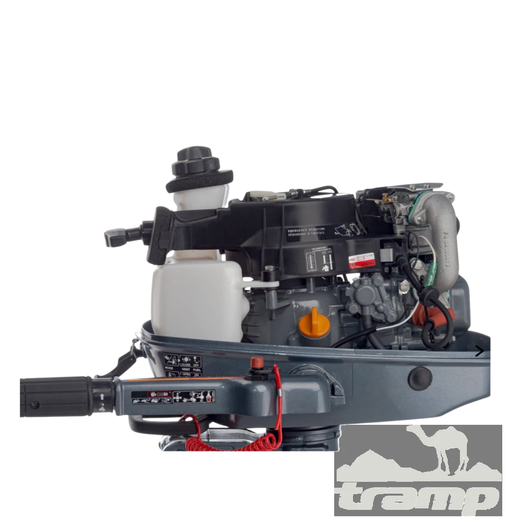 Лодочные моторы Лодочный мотор (4т) MIKATSU MF 5 FHS (аналог 6 л.с) + Внешний топливный бак 12л.