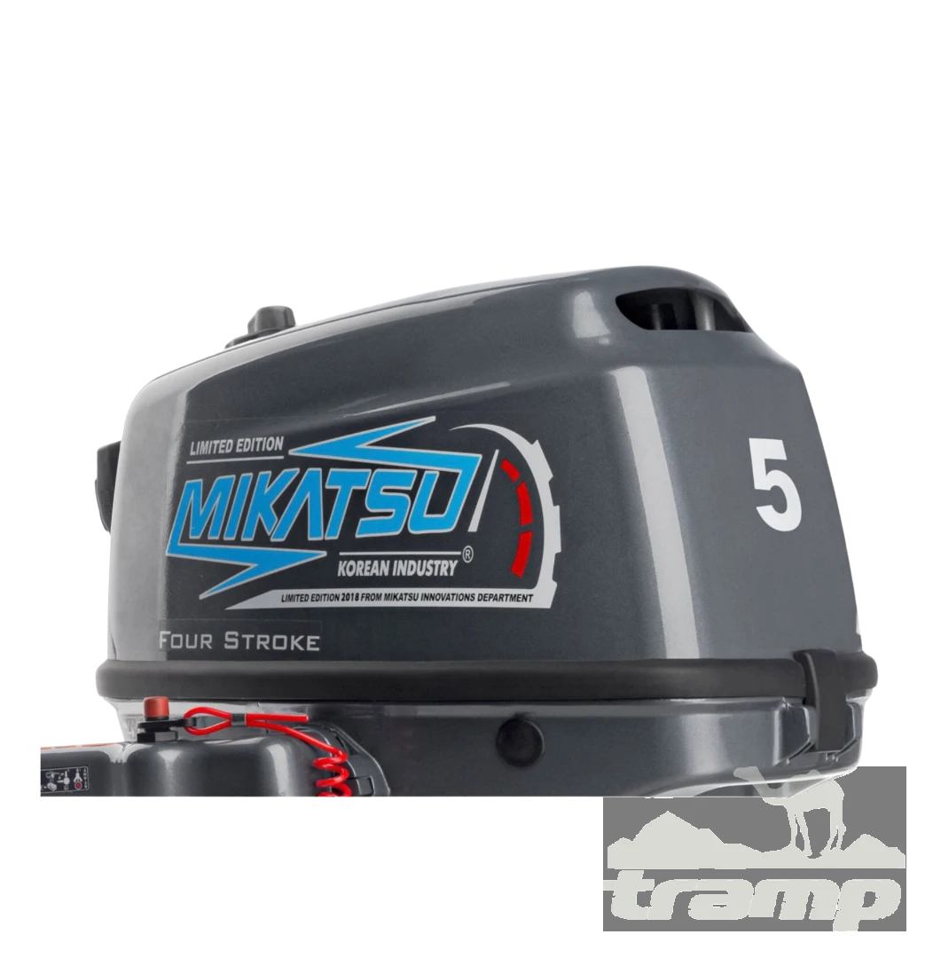 Лодочные моторы Лодочный мотор (4т) MIKATSU MF 5 FHS (аналог 6 л.с) + Внешний топливный бак 12л.
