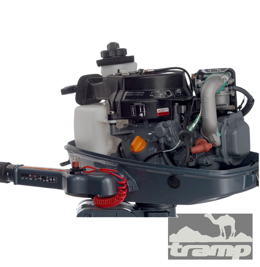 Лодочные моторы Лодочный мотор (4т) MIKATSU MF 5 FHS (аналог 6 л.с) + Внешний топливный бак 12л.