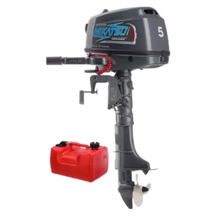 Лодочный мотор (4т) MIKATSU MF 5 FHS (аналог 6 л.с) + Внешний топливный бак 12л.