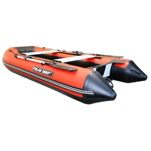 Лодка Polar Bird 320М (Лайт) НДНД Стеклокомпозит (Чёрно-красный)