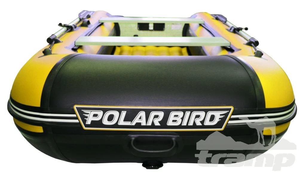 Лодки ПВХ Лодка Polar Bird 320М (Лайт) НДНД Стеклокомпозит (Чёрно-жёлтый)