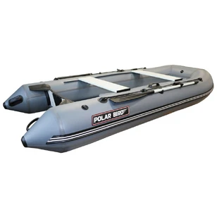 Лодка Polar Bird 340М | Лайт | НДНД | Стеклокомпозит | Серый |
