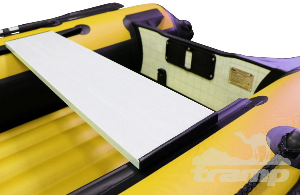 Лодки ПВХ Лодка Polar Bird 340М | Лайт | НДНД | Стеклокомпозит | Чёрно-жёлтый |