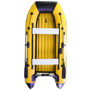 Лодка Polar Bird 340М | Лайт | НДНД | Стеклокомпозит | Чёрно-жёлтый |