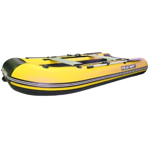 Лодка Polar Bird 340М | Лайт | НДНД | Стеклокомпозит | Чёрно-жёлтый |