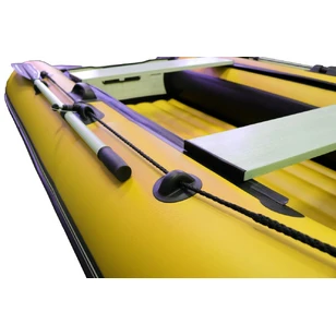 Лодка Polar Bird 340М | Лайт | НДНД | Стеклокомпозит | Чёрно-жёлтый |