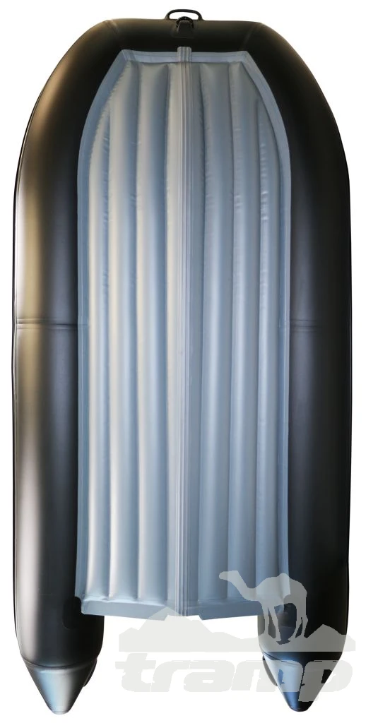 Лодки ПВХ Лодка Polar Bird 340М | Лайт | НДНД | Стеклокомпозит | Чёрно-белый |