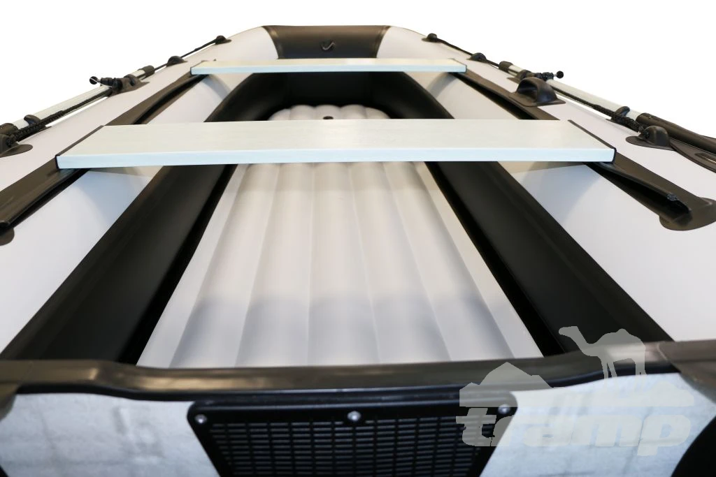 Лодки ПВХ Лодка Polar Bird 340М (Лайт) НДНД Стеклокомпозит (Серо-чёрный)