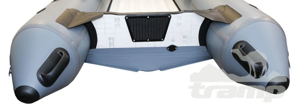 Лодки ПВХ Лодка Polar Bird 340М (Лайт) НДНД Стеклокомпозит (Серо-белый)