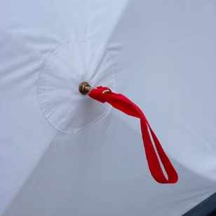 Зимняя палатка Медведь Куб 5 (2.5*2.5/2.0m) утеплённая (3-сл) + Пол (ткань Оксфорд 600D) + накидка