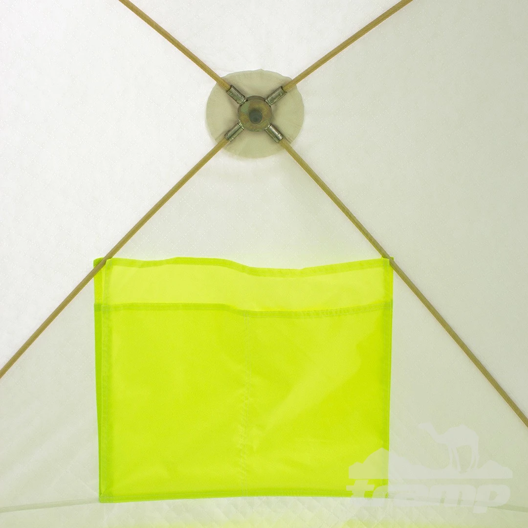 Палатки Зимняя палатка Медведь Куб 3 Лонг (2.0*2.3/1.9m) утеплённая (3-сл)