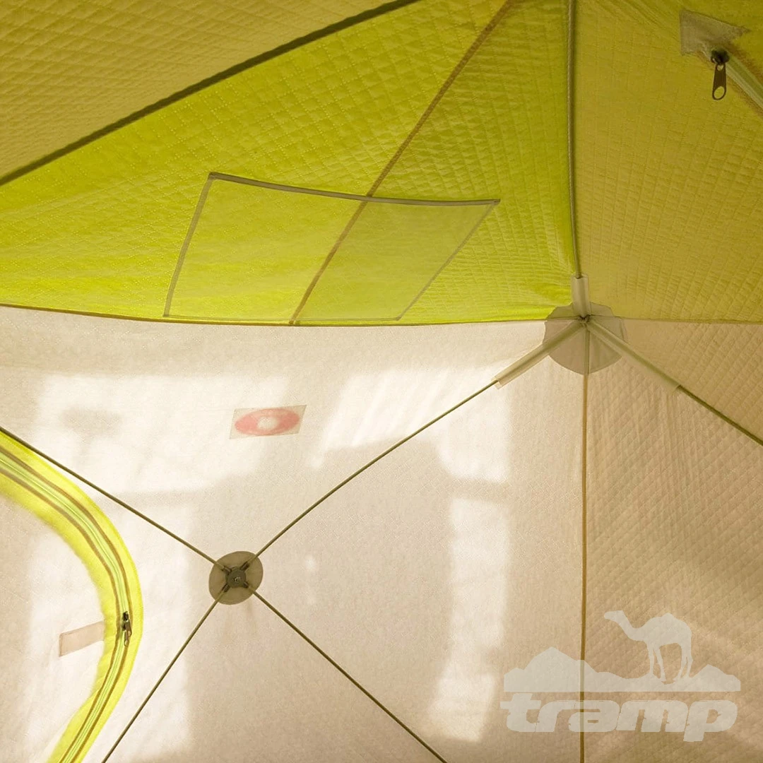 Палатки Зимняя палатка Медведь Куб 3 Лонг (2.0*2.3/1.9m) утеплённая (3-сл)